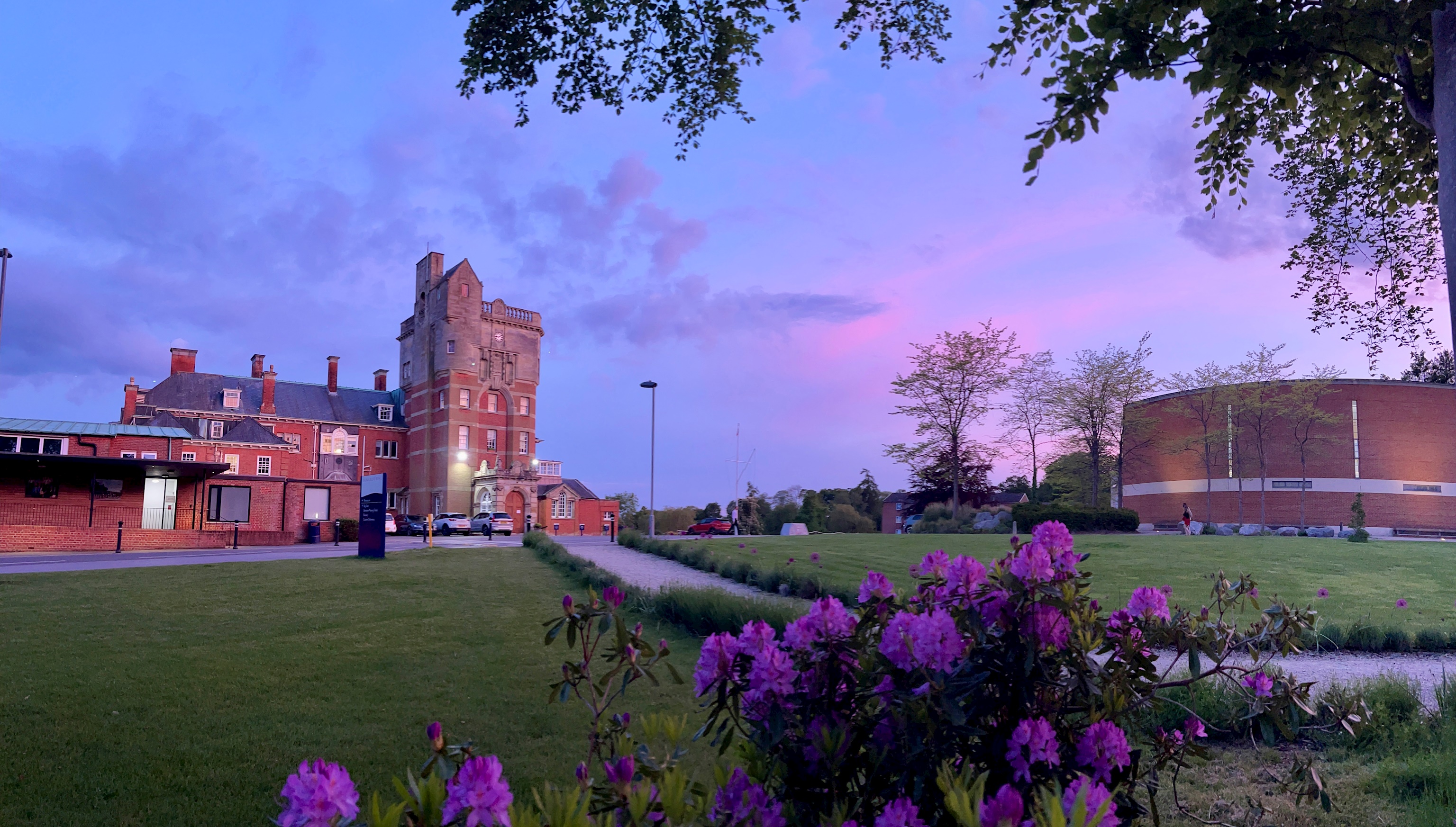 Summer Serenade Concert 2024 at Pangbourne College, sunset in Pangbourne College Campus. 