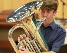 Congratulations to Daniel on achieving his ARSM Performance Diploma on the Tuba